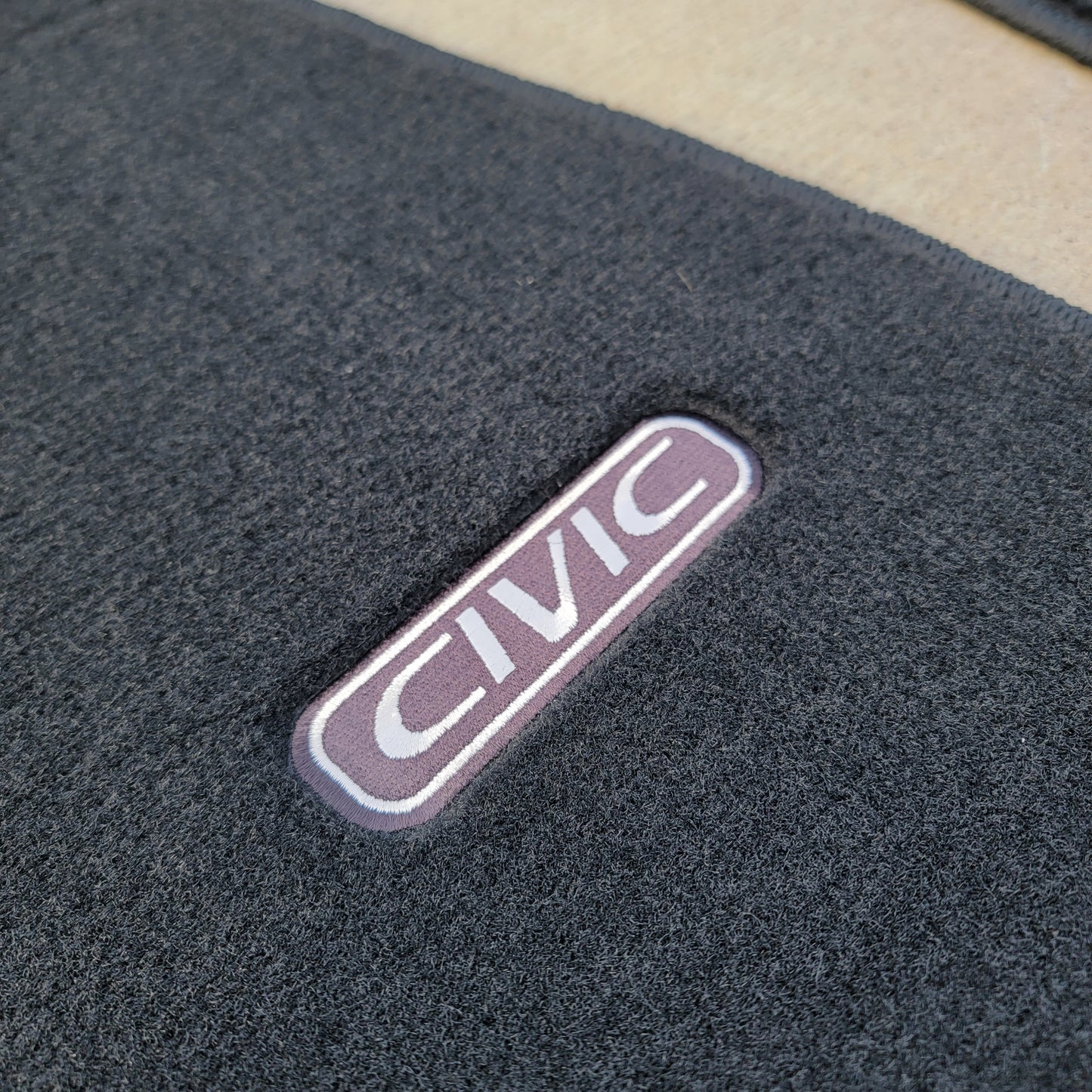 Civic 96-00 Floormats 2DR/3DR Black