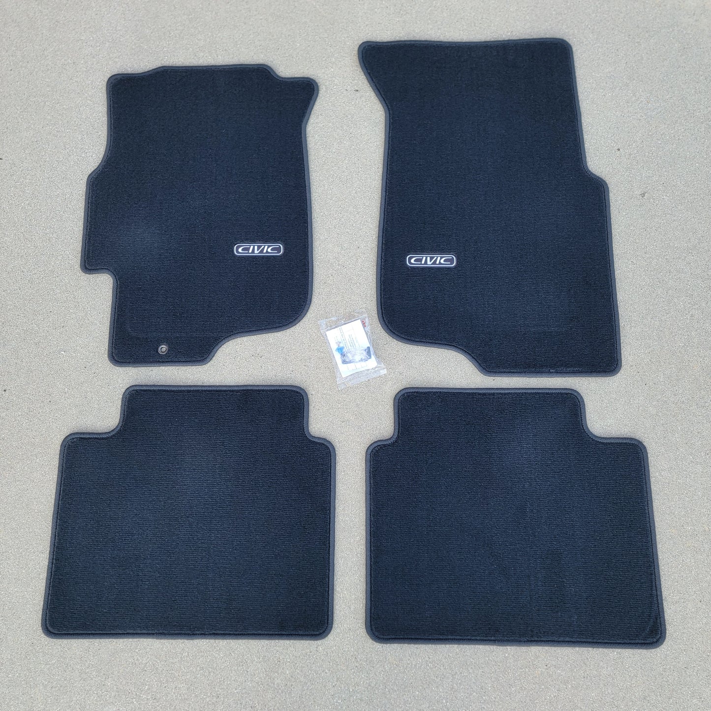 Civic 96-00 Floormats 4DR Black