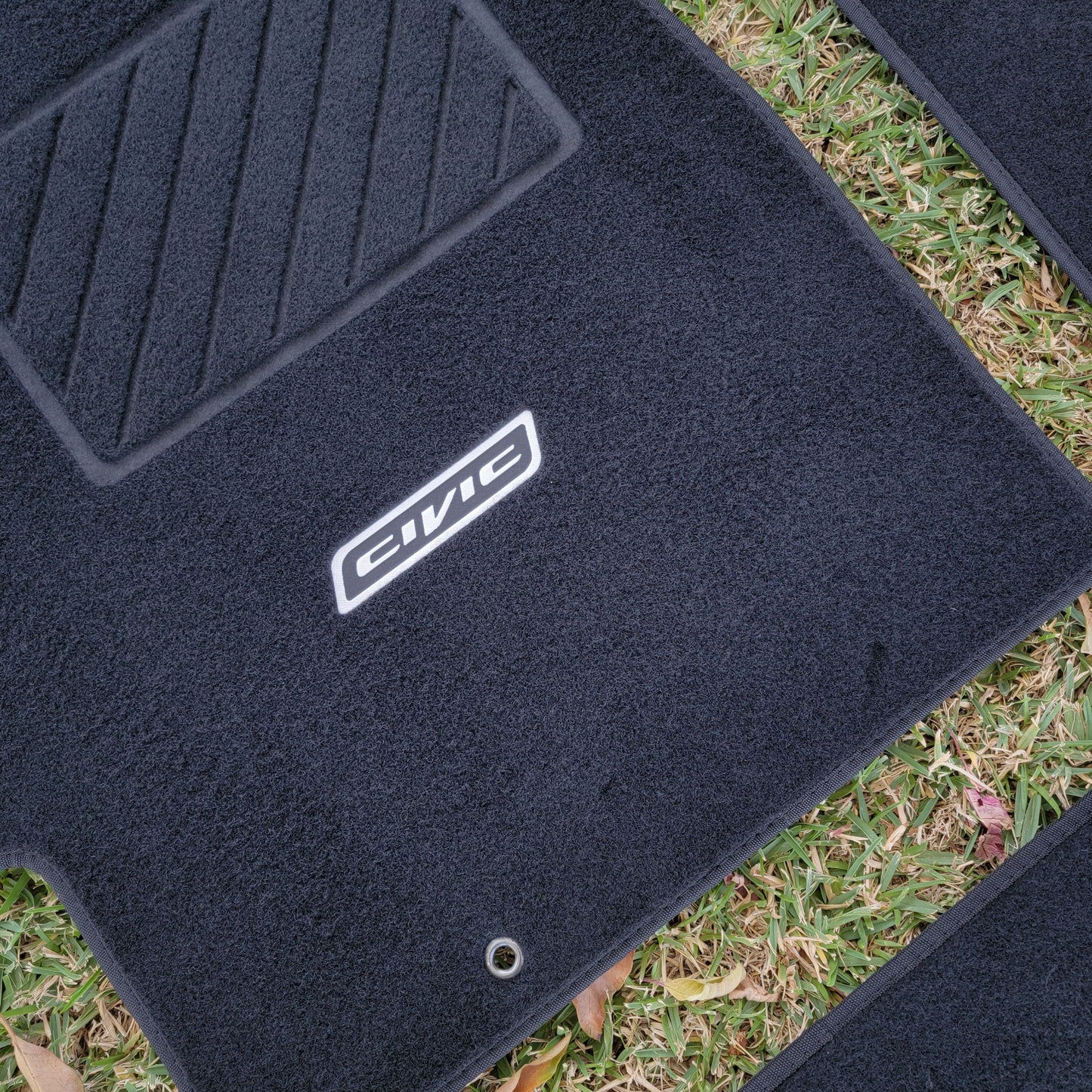 Civic 96-00 Floormats 2DR/3DR Black EDM