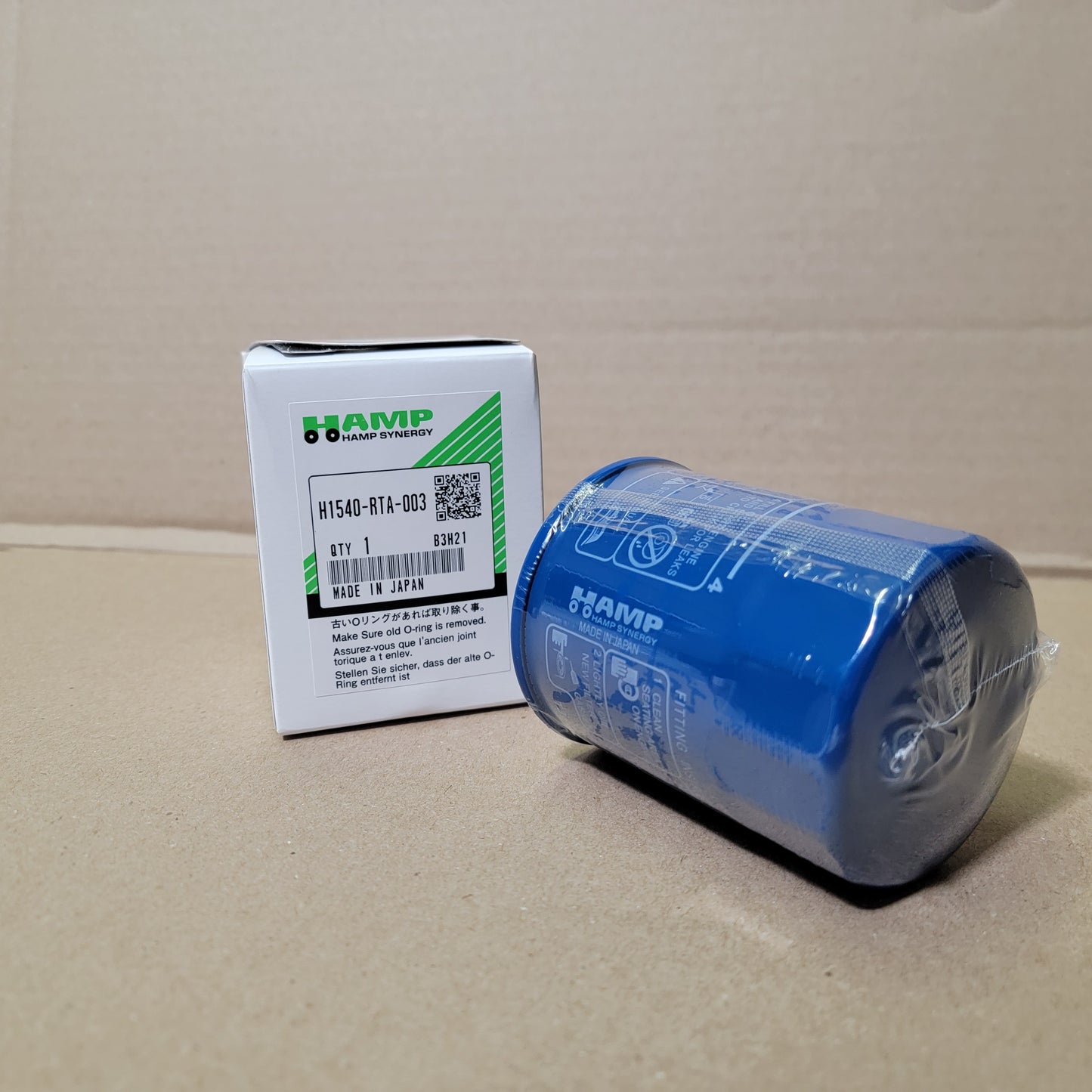 JDM Honda HAMP Synergy oil filter H1540-RTA-003