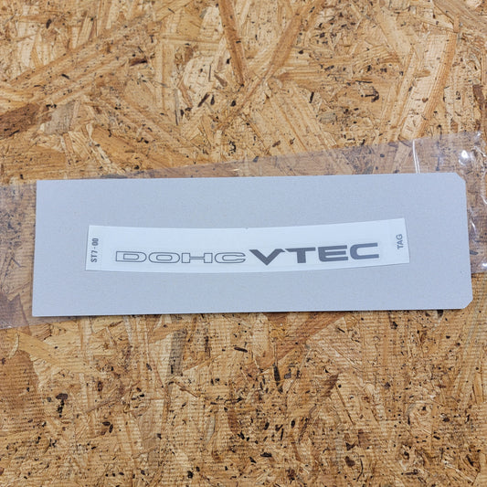 DC2 Integra DOHC VTEC trunk decal